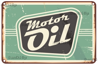 Strijkapplicatie Motor Oil